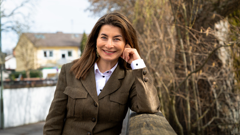 Naciye Özsu Bürgermeisterkandidatin Taufkirchen